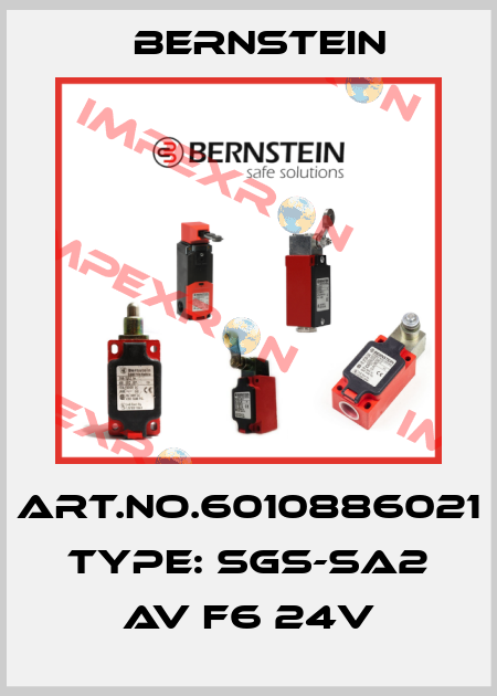 Art.No.6010886021 Type: SGS-SA2 AV F6 24V Bernstein