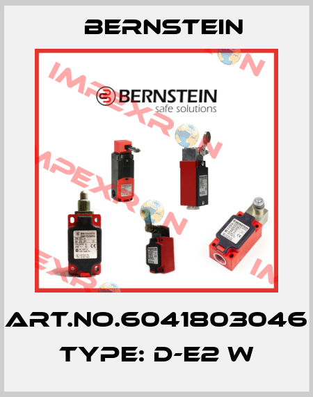 Art.No.6041803046 Type: D-E2 W Bernstein