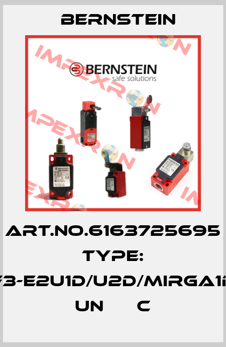 Art.No.6163725695 Type: F3-E2U1D/U2D/MIRGA1D UN      C Bernstein