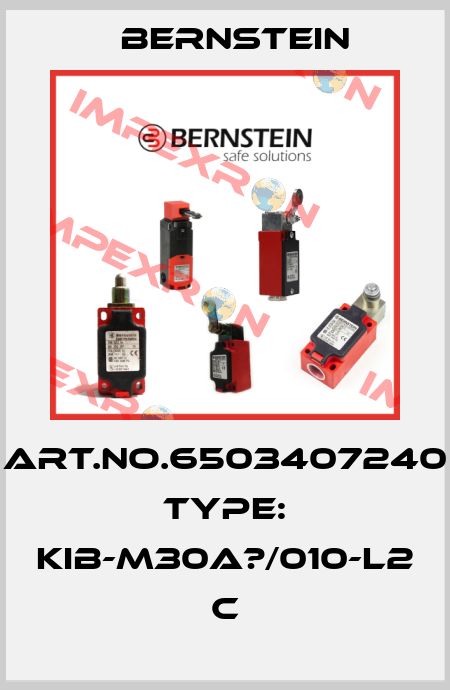 Art.No.6503407240 Type: KIB-M30A?/010-L2             C Bernstein