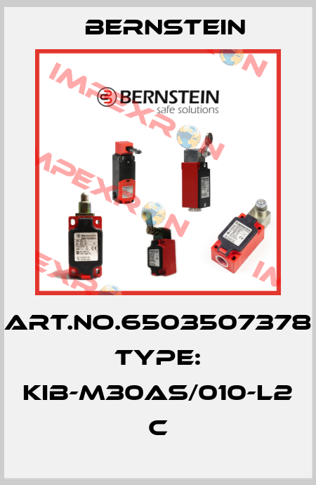 Art.No.6503507378 Type: KIB-M30AS/010-L2             C Bernstein