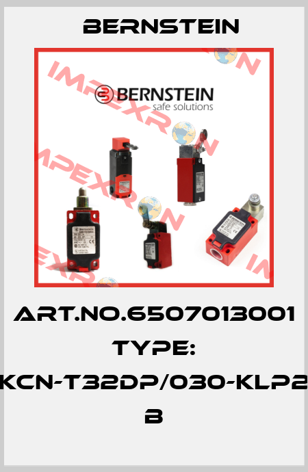 Art.No.6507013001 Type: KCN-T32DP/030-KLP2           B Bernstein