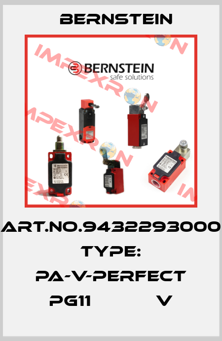 Art.No.9432293000 Type: PA-V-PERFECT PG11            V Bernstein