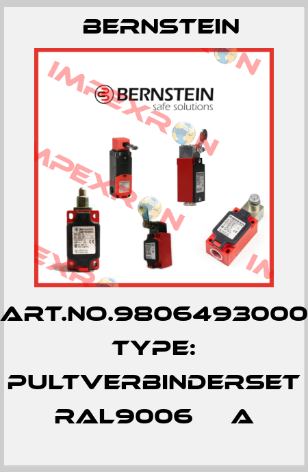 Art.No.9806493000 Type: PULTVERBINDERSET RAL9006     A Bernstein