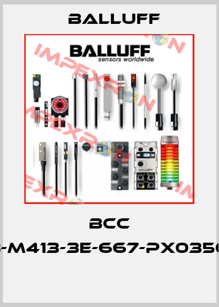 BCC VB63-M413-3E-667-PX0350-030  Balluff