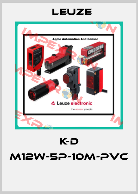 K-D M12W-5P-10m-PVC  Leuze