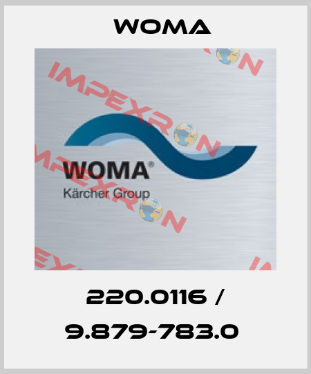 220.0116 / 9.879-783.0  Woma