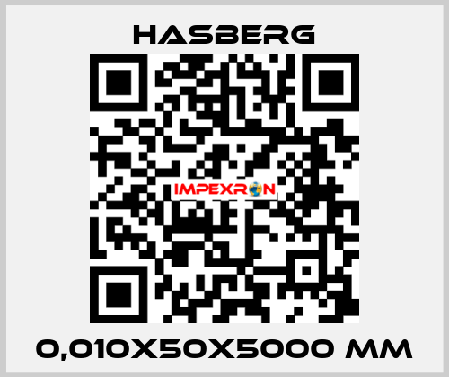 0,010X50X5000 MM Hasberg