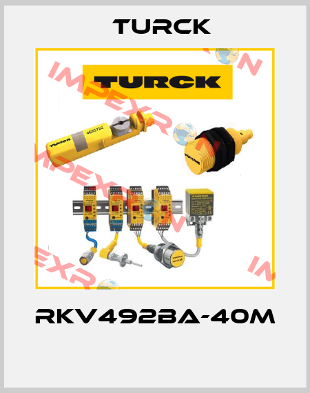 RKV492BA-40M  Turck