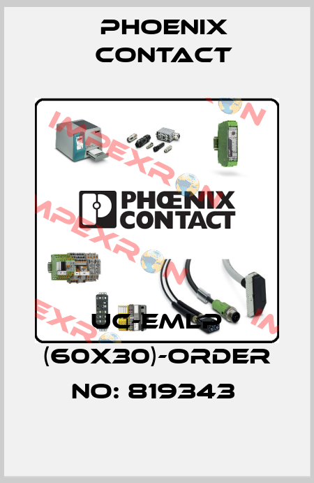 UC-EMLP (60X30)-ORDER NO: 819343  Phoenix Contact