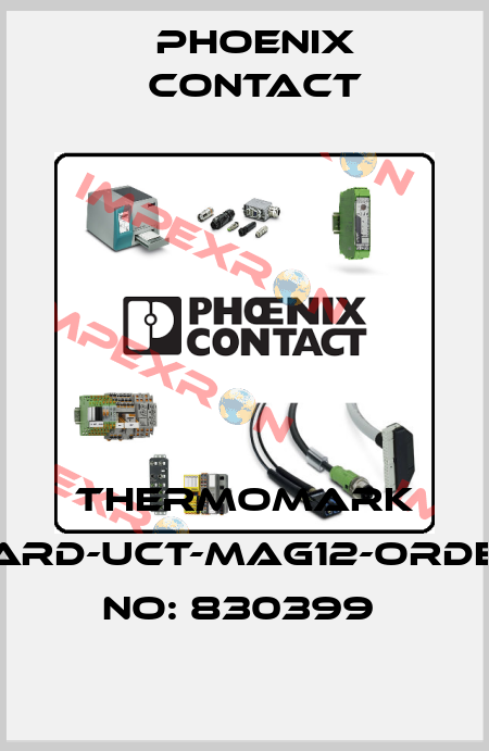 THERMOMARK CARD-UCT-MAG12-ORDER NO: 830399  Phoenix Contact
