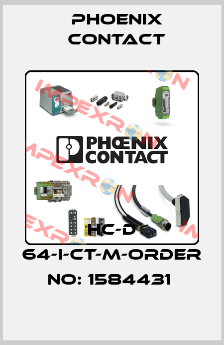 HC-D 64-I-CT-M-ORDER NO: 1584431  Phoenix Contact