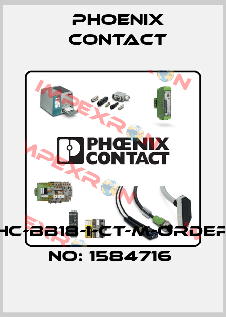 HC-BB18-I-CT-M-ORDER NO: 1584716  Phoenix Contact