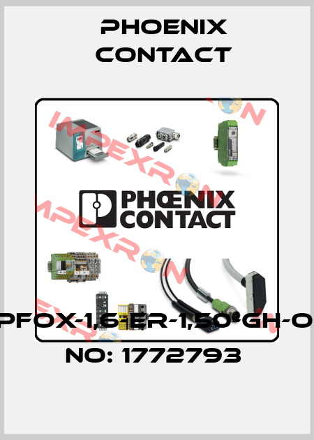 CRIMPFOX-1,6-ER-1,50-GH-ORDER NO: 1772793  Phoenix Contact