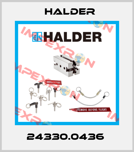 24330.0436  Halder