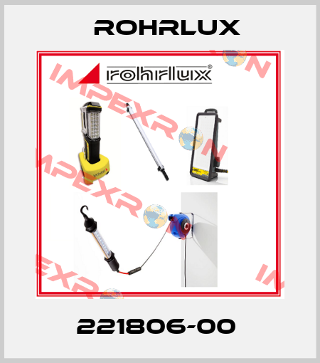 221806-00  Rohrlux