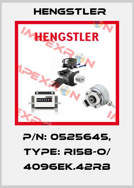 p/n: 0525645, Type: RI58-O/ 4096EK.42RB Hengstler