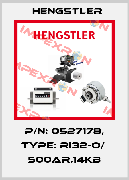 p/n: 0527178, Type: RI32-O/  500AR.14KB Hengstler
