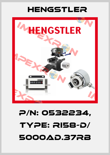 p/n: 0532234, Type: RI58-D/ 5000AD.37RB Hengstler