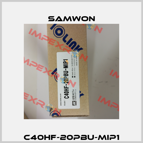 C40HF-20PBU-MIP1 Samwon