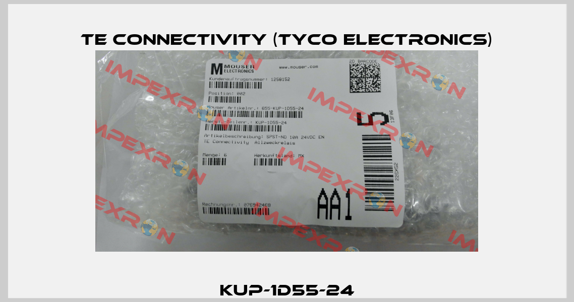 KUP-1D55-24 TE Connectivity (Tyco Electronics)