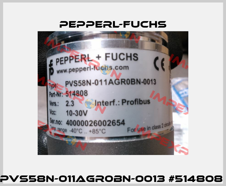 PVS58N-011AGR0BN-0013 #514808  Pepperl-Fuchs