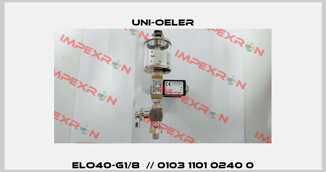 ELO40-G1/8  // 0103 1101 0240 0 Uni-Oeler