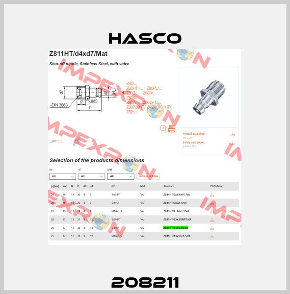 208211 Hasco