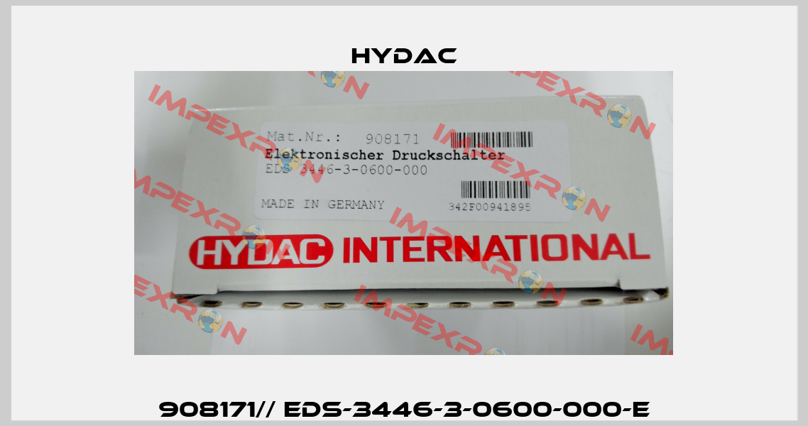 908171// EDS-3446-3-0600-000-E Hydac