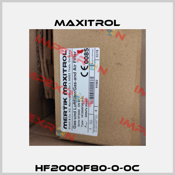 HF2000F80-0-0C Maxitrol