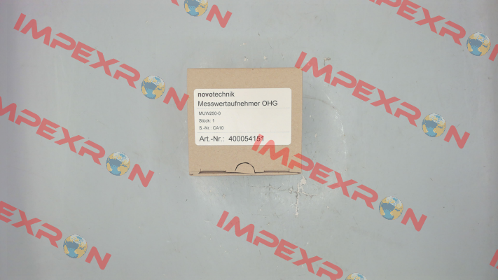 Art.No. 54151, Type: MUW-250-0 Novotechnik