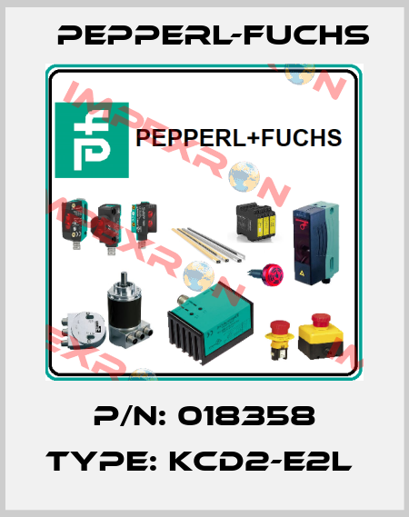 P/N: 018358 Type: KCD2-E2L  Pepperl-Fuchs