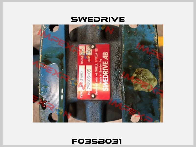 F035B031  Swedrive