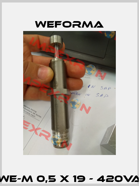 WE-M 0,5 x 19 - 420VA Weforma