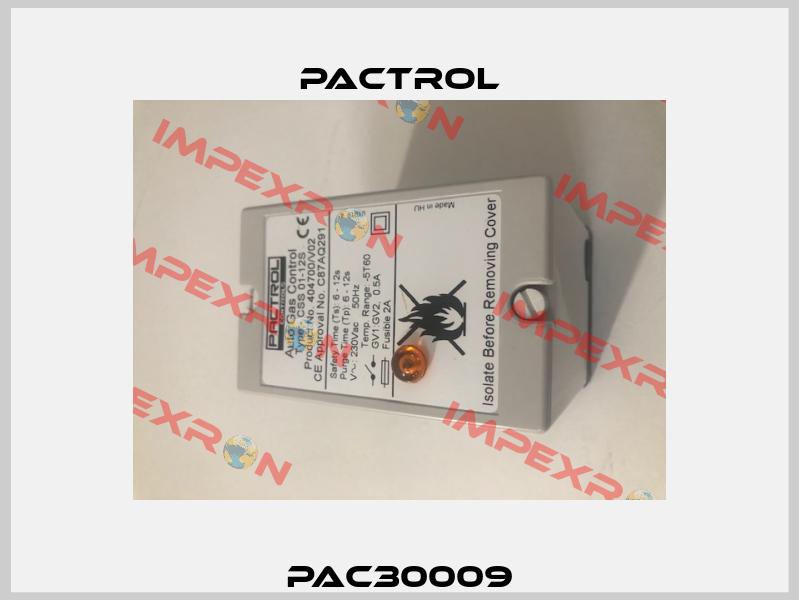 PAC30009 Pactrol