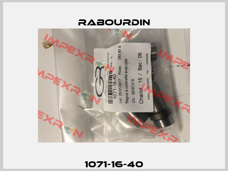 1071-16-40 Rabourdin