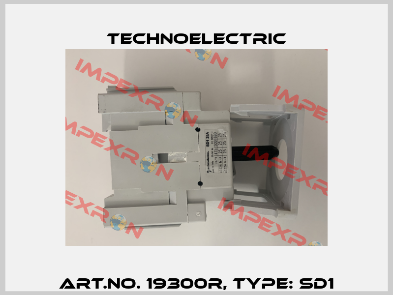 Art.No. 19300R, Type: SD1 Technoelectric