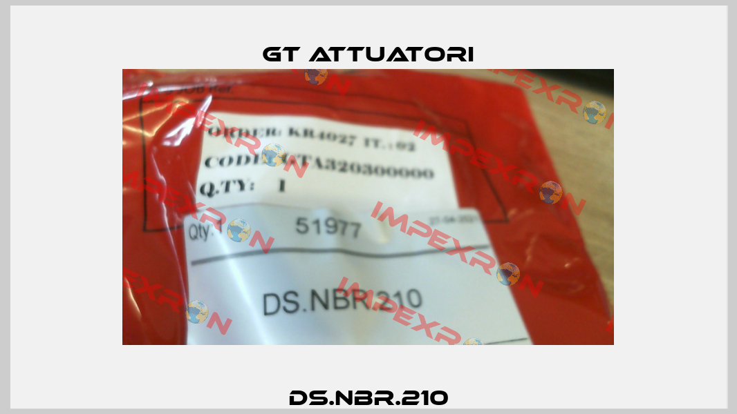 DS.NBR.210 GT Attuatori