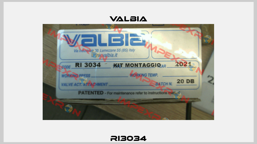 RI3034 Valbia