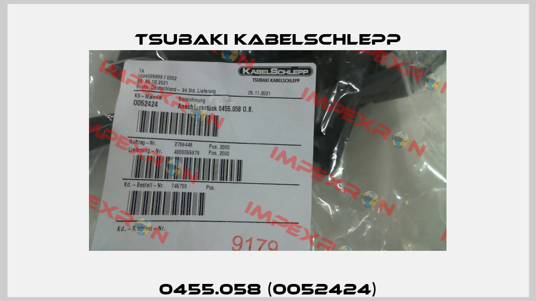 0455.058 (0052424) Tsubaki Kabelschlepp