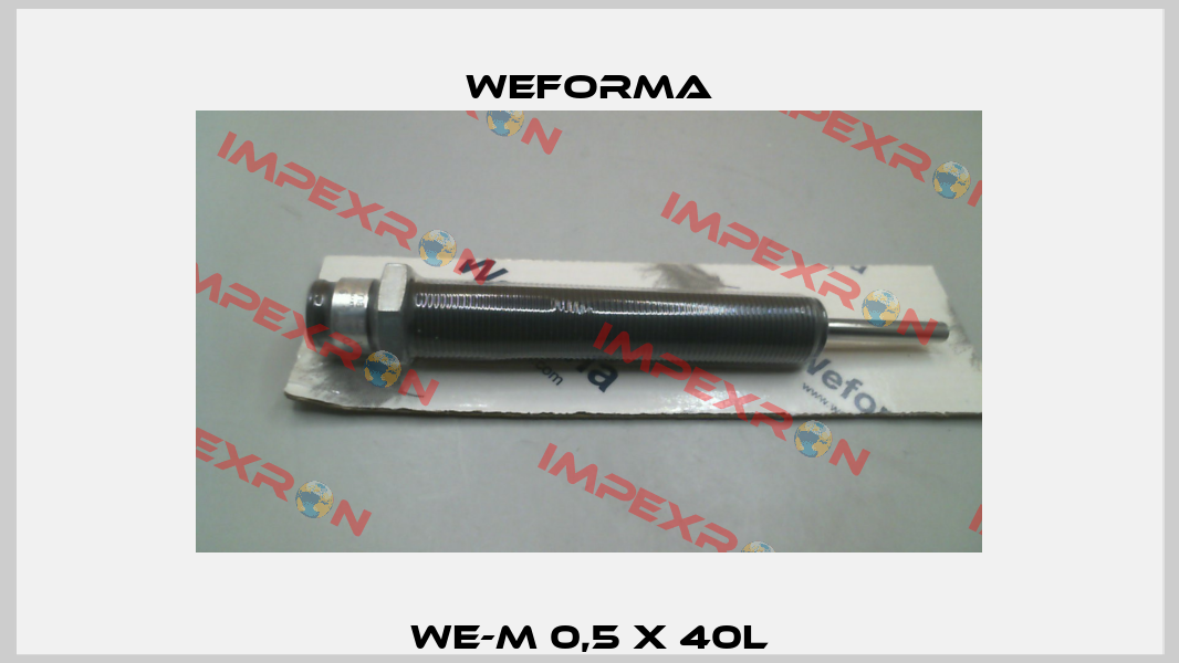 WE-M 0,5 x 40L Weforma