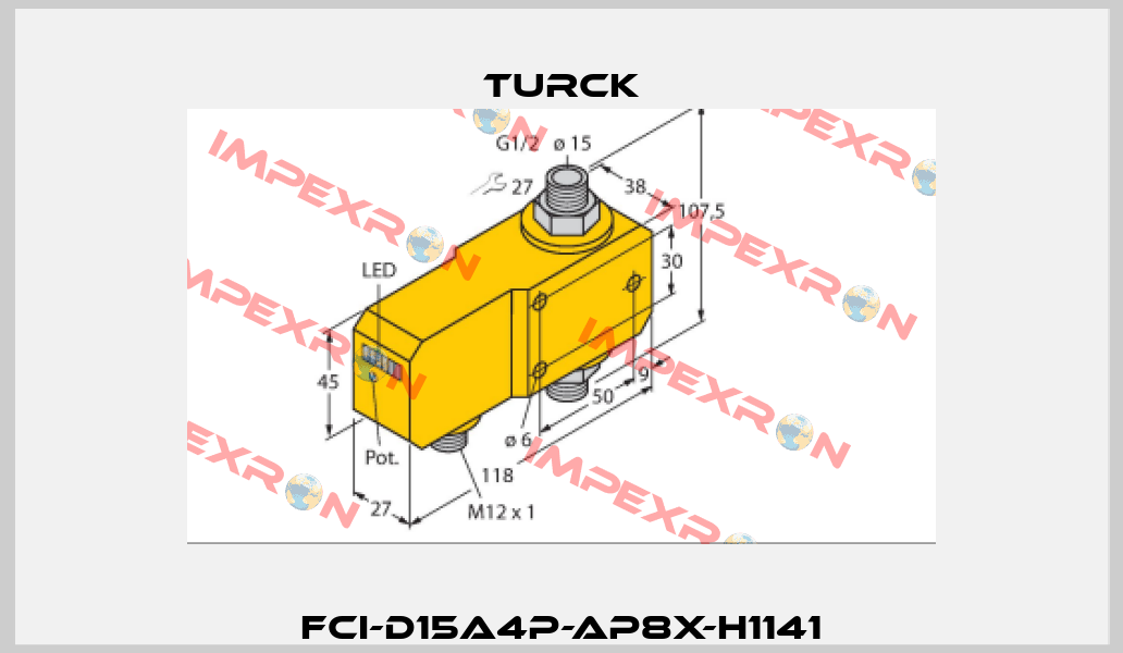 FCI-D15A4P-AP8X-H1141 Turck