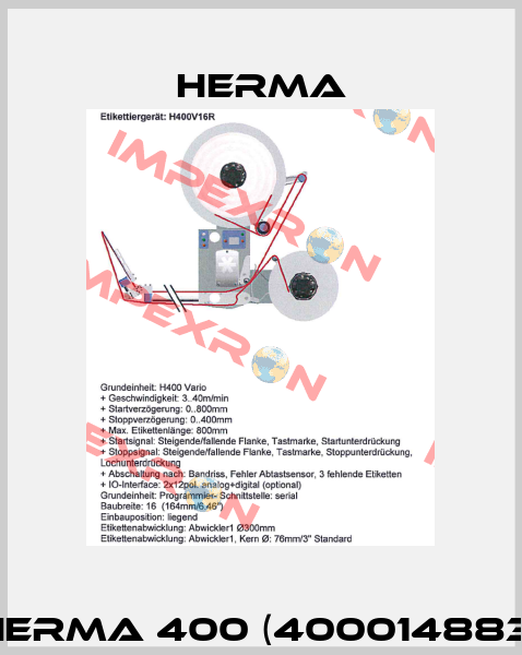 Herma 400 (400014883) Herma