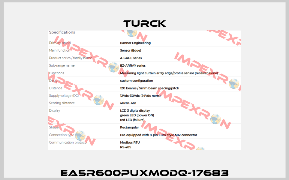 EA5R600PUXMODQ-17683 Turck
