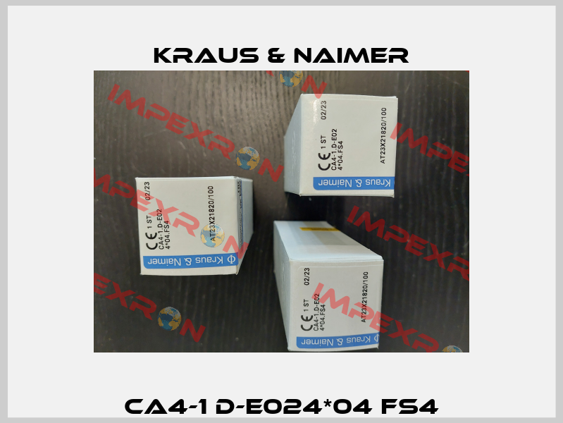 CA4-1 D-E024*04 FS4 Kraus & Naimer