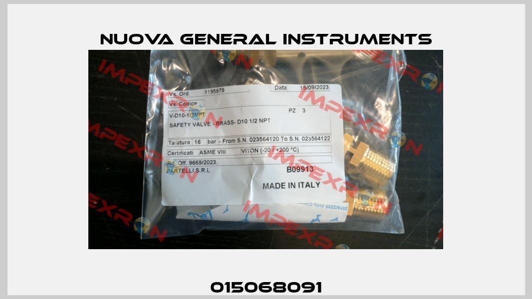 015068091 Nuova General Instruments
