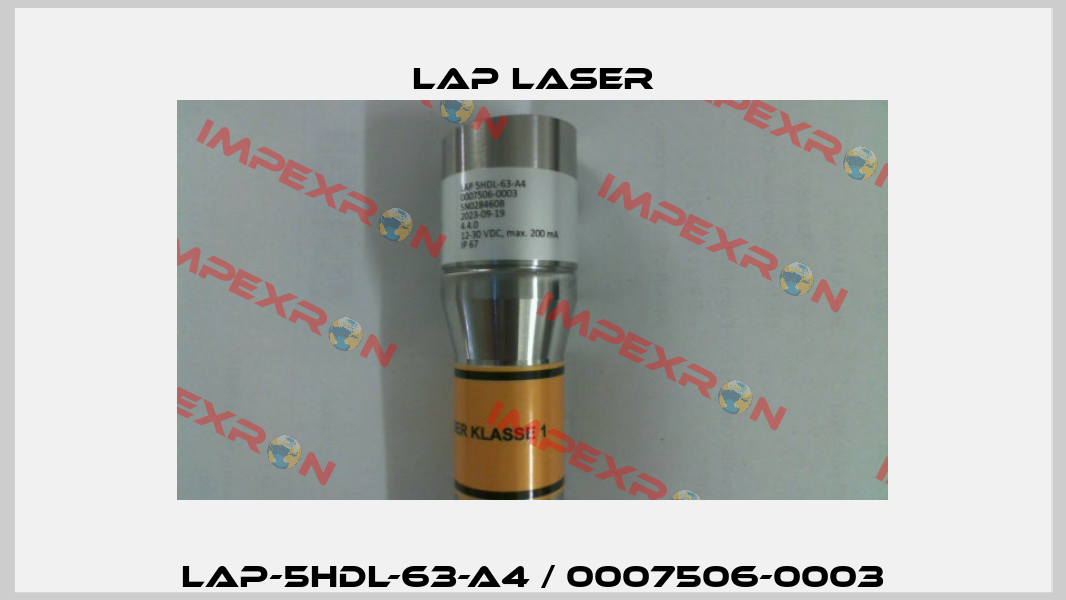LAP-5HDL-63-A4 / 0007506-0003 Lap Laser