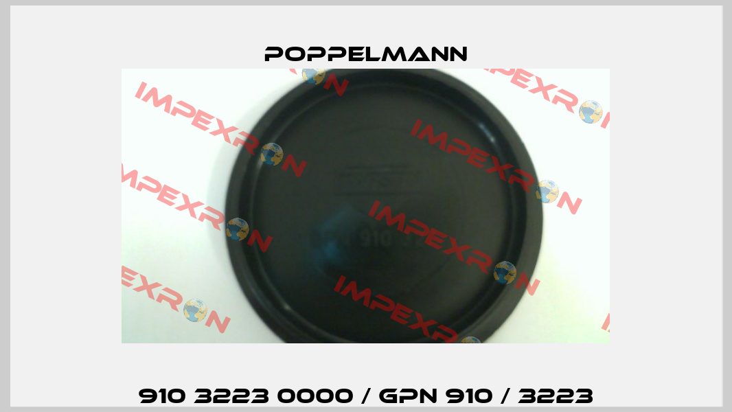 910 3223 0000 / GPN 910 / 3223 Poppelmann